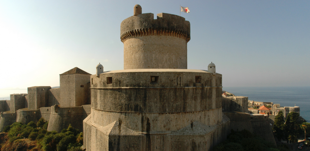 Luxury Yacht Charter Destination Fortress of Dubrovnik, Minčeta Tower