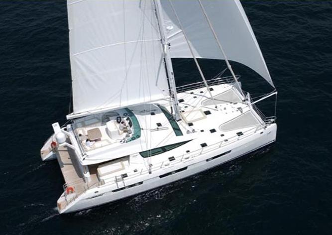 Lady Alliaura Luxury Crewed Catamaran Privilege 745