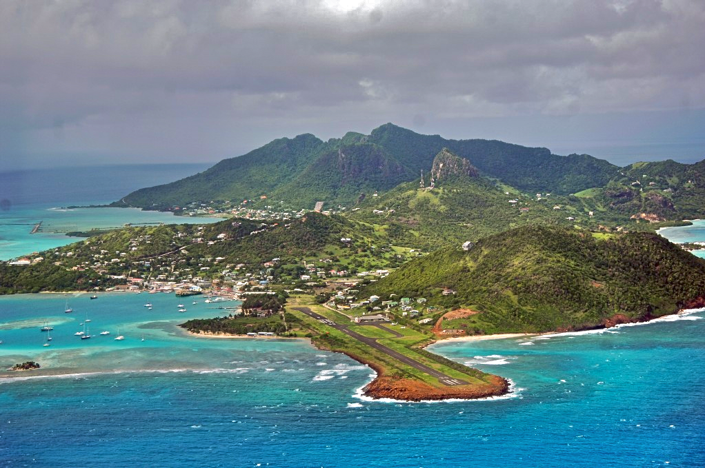 Union Island, St. Vincent and the Grenadines, Grenadines airport, crewed yacht charter