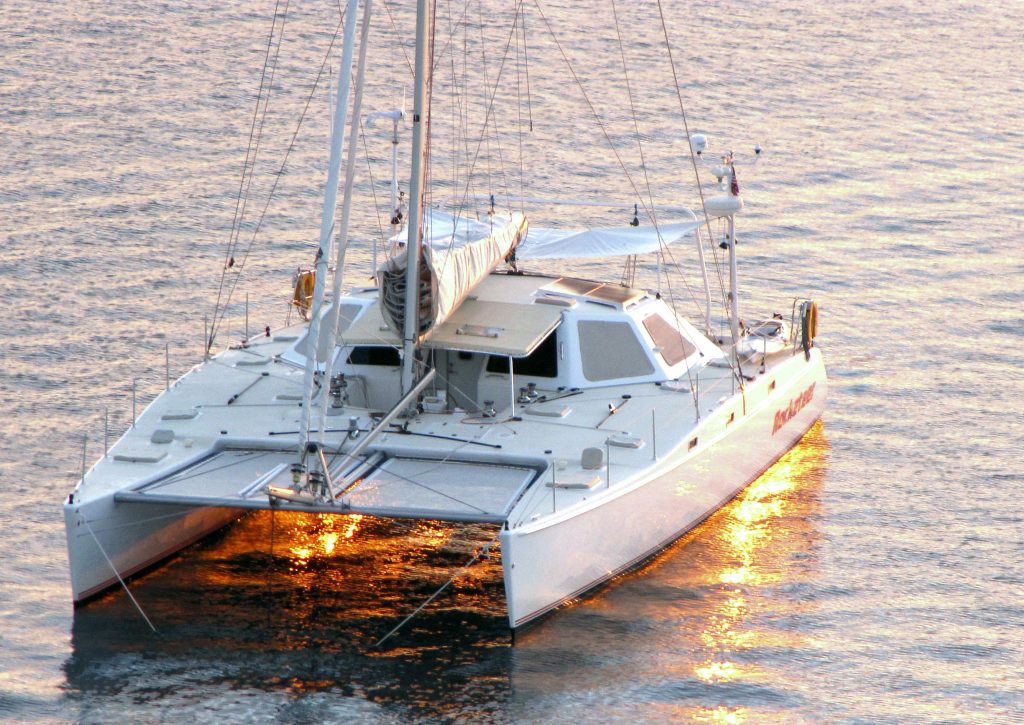 55 foot ocean yacht