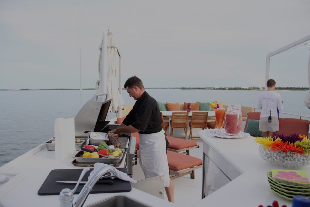 Gourmet Dining aboard Luxury Yacht At Last