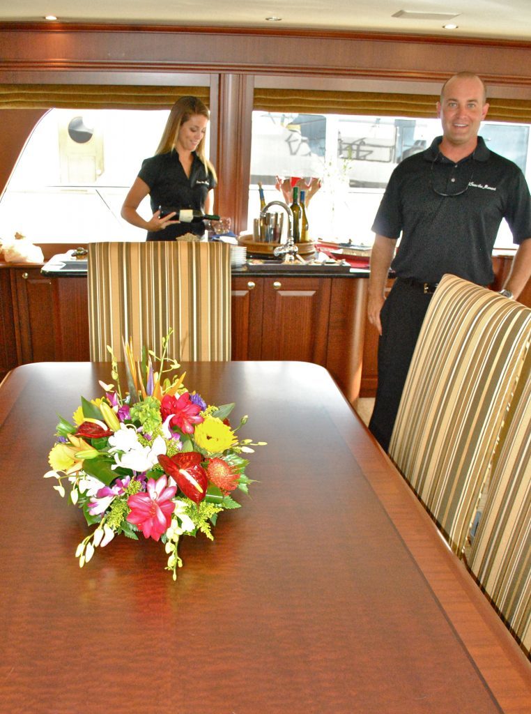 SEAS THE MOMENT Luxury Charter Yacht Crew