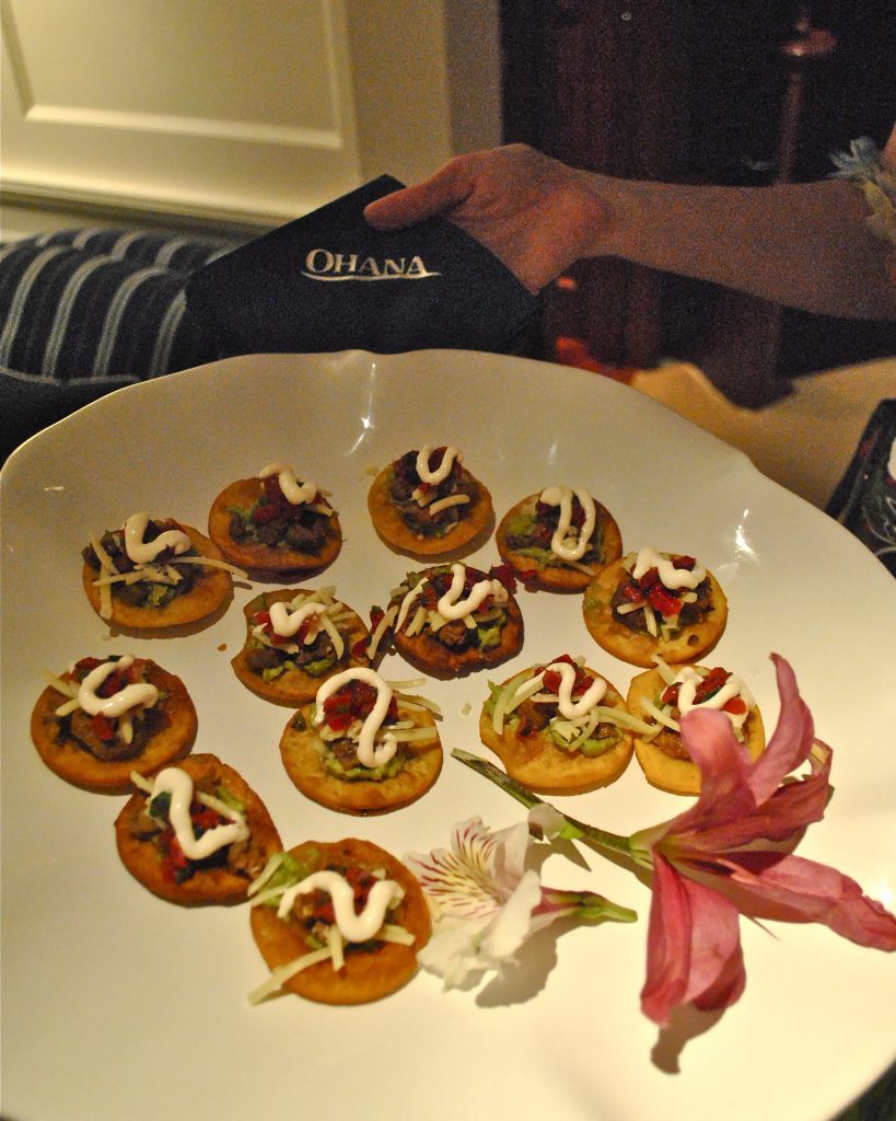 Luxury Charter Yacht Ohana Cocktail Party Canapes