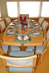 Luxury Charter Yacht Unforgettable Formal Dining