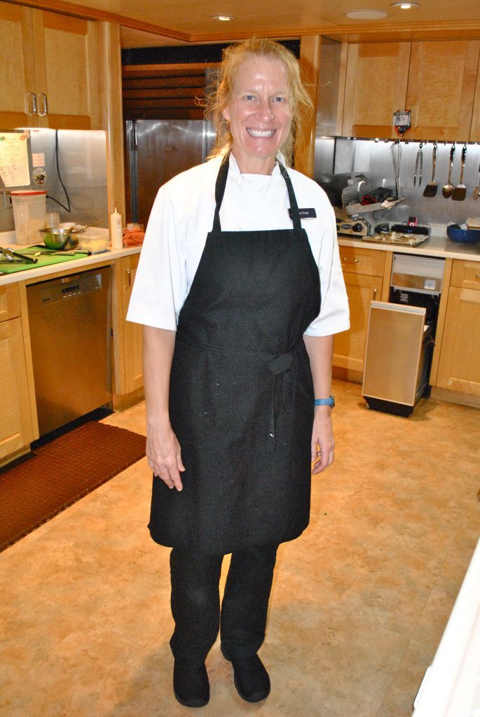 Luxury Charter Yacht Ohana Chef Alice Clough