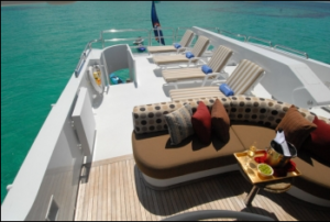 Unforgettable Luxury Charter Yacht Bridge Deck