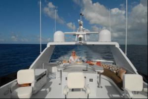 Unforgettable Luxury Charter Crewed Yacht Flybridge