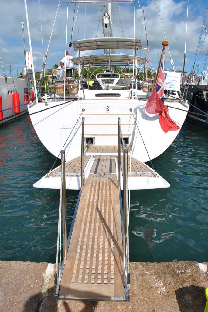 Luxury Crewed Charter Sailing Yacht Y Not Passerelle