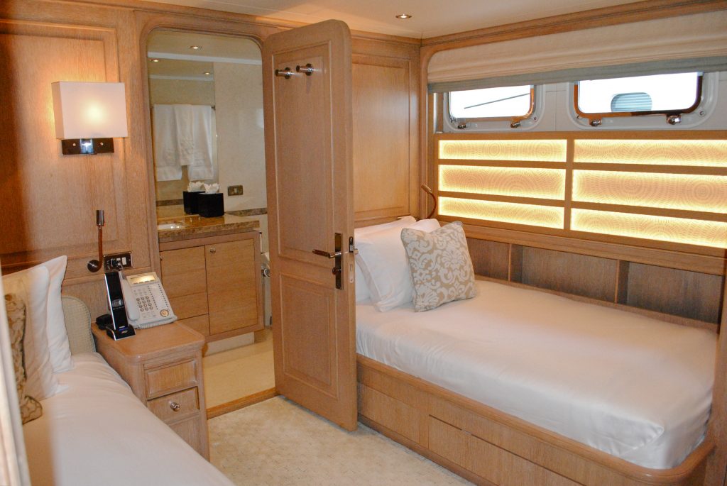 Odyssey Luxury Crewed Motor Yacht Guest Queen Stateroom