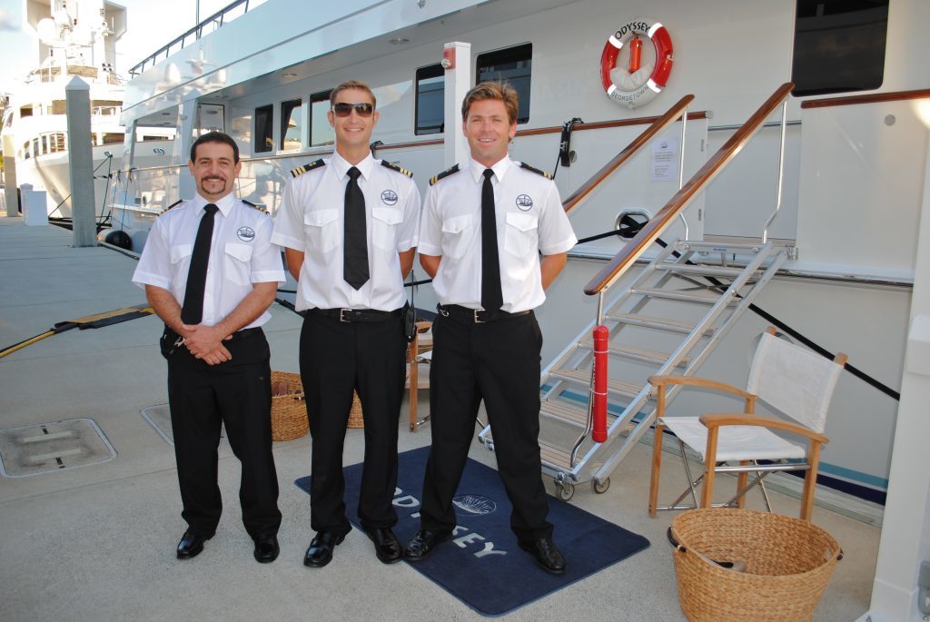 Odyssey Luxury Charter Motor Yacht Crew