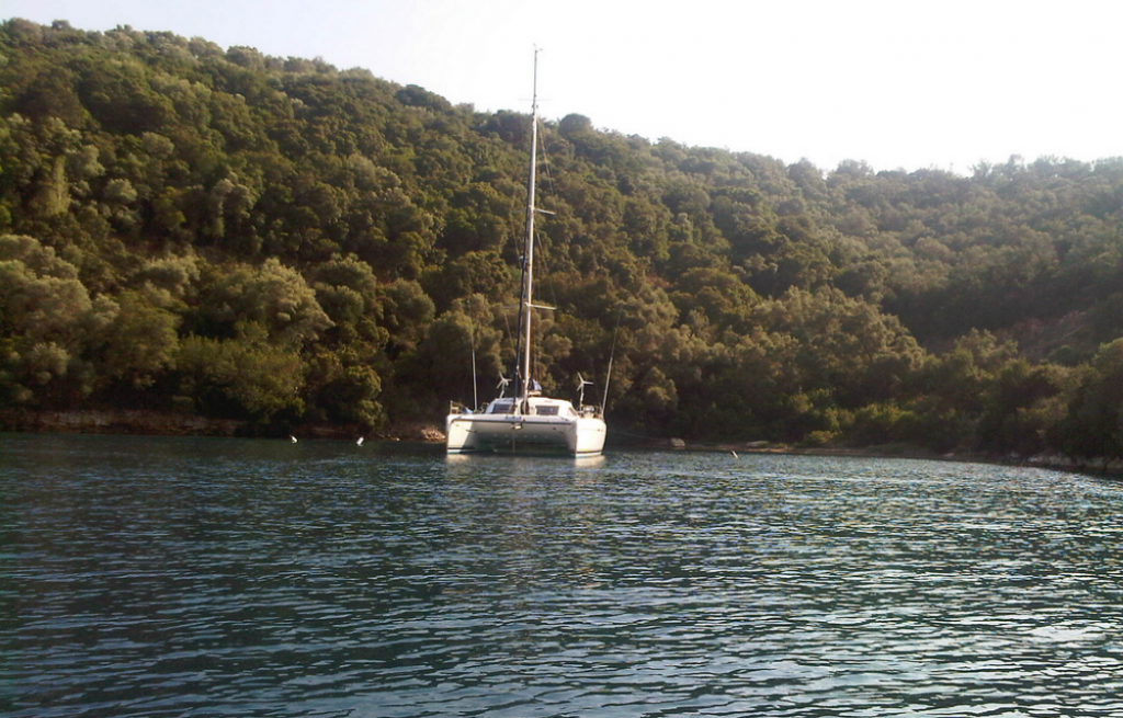 Ionian Islands Greece, Crewed Luxury Yacht Charter Catamaran Emotion