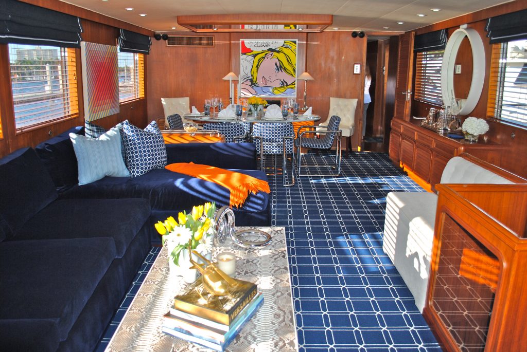 Going Galt Luxury Crewed Charter Yacht Salon