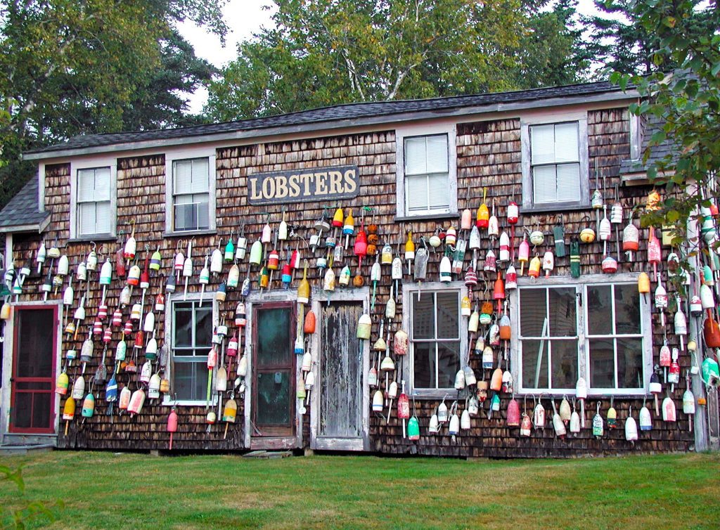 New England, Yacht Charter Maine, lobster house