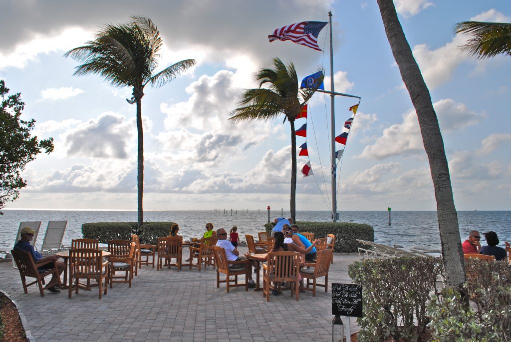 The Ocean Reef Club Luxury Charter Yacht Destination Florida Keys Morning Coffee