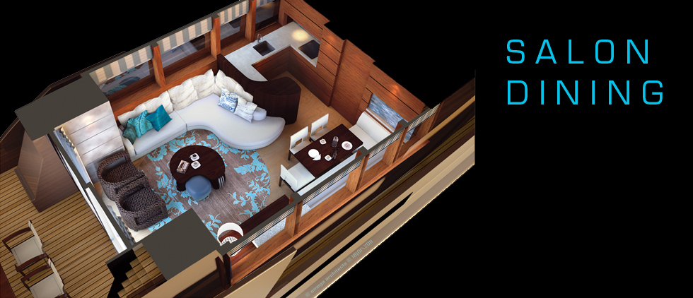 StormYachts 78 luxury yacht rendering salon