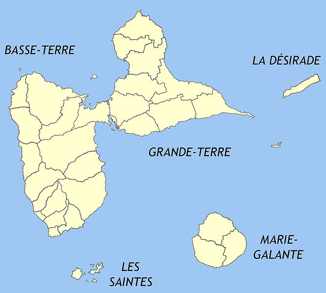 guadelope map