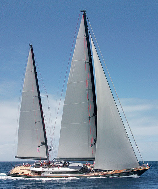 Charter Specials, SY Seahawk, Perini Navi luxury Sailing Yacht