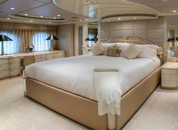 I LOVE THIS BOAT, 145 Christensen charter yacht, sale superyacht, master suite