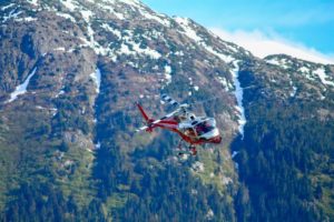 Alaska, glacier helicopter tour