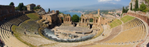 Sicily, Taormina, Ancient Greek Theater