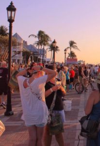 Florida Yacht Charter, Key West, Mallory Square, sunset, crewed charter excursion