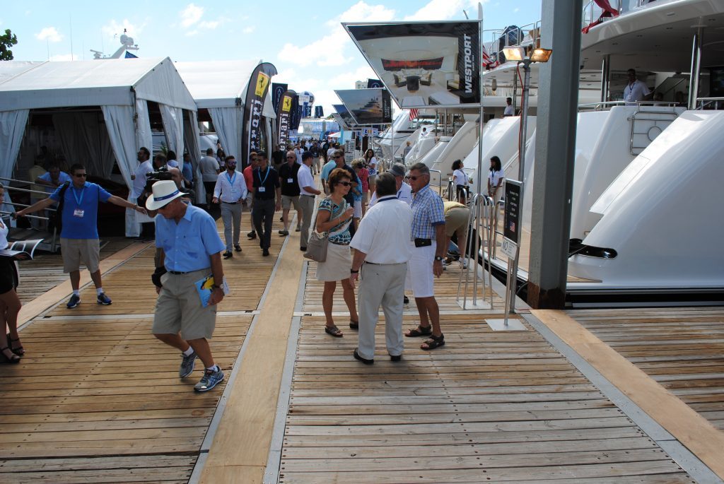 Fort Lauderdale International Boat Show, F Dock 2