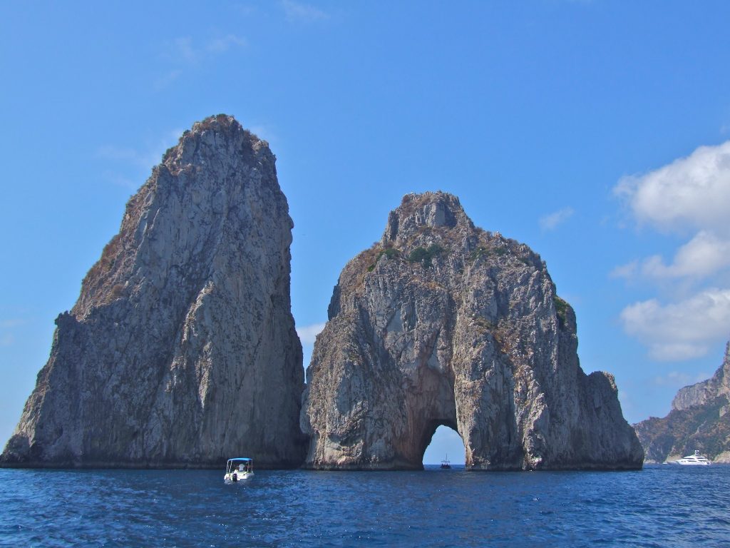 Italy's Amalfi coast, private, crewed yacht charter, Capri