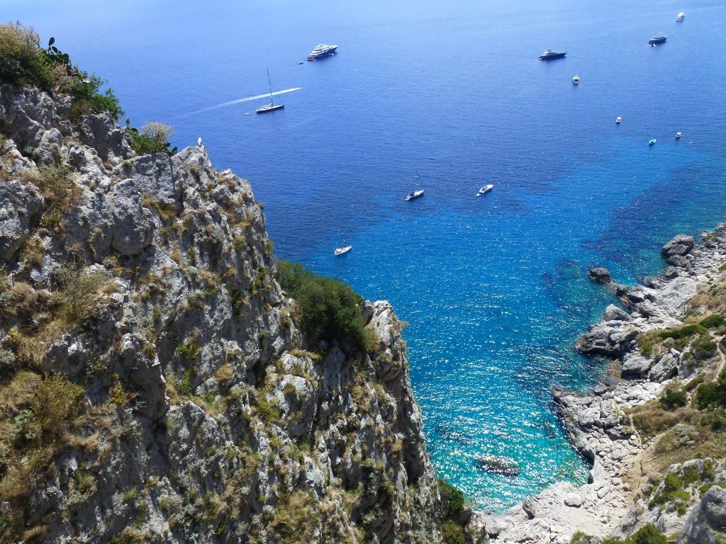 Italy's Amalfi Coast, Amalfi Luxury Private Yacht Charter, Positano, Sorrento, Salerno, Capri, Ravello