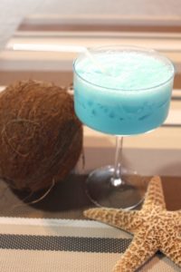 Bamarandi Caribbean Ocean Blue cocktail