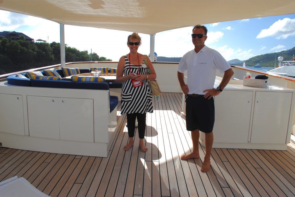 Seawolf, Luxury Charter yacht, sundeck seating