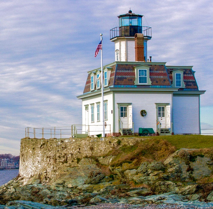 Newport, Jamestown and Narragansett Bay, Luxury Charter Yachting itinerary, Rose Island Lighthouse historic tour