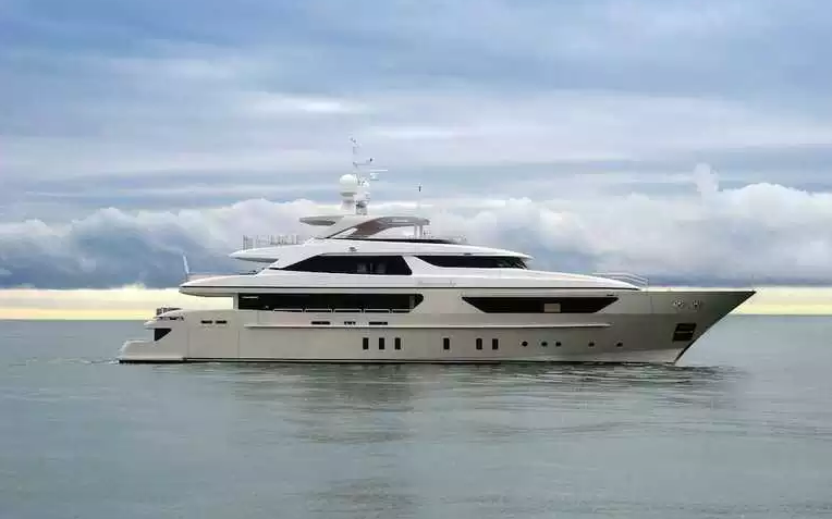 Scorpio, 150' San Lorenzo Charter Yacht profile running