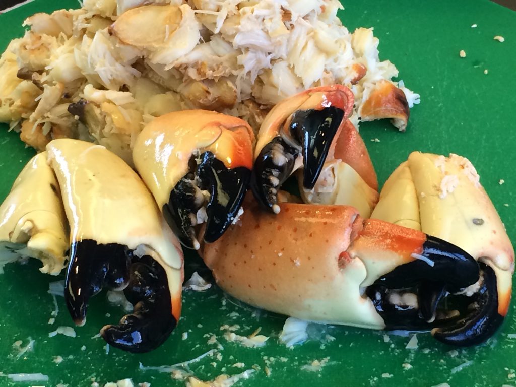 Chef peter Z stone crabs