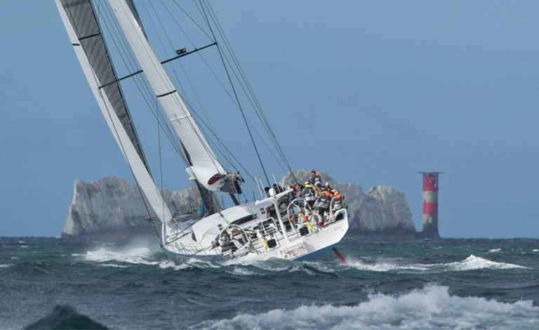 Charter sailing yacht Leopard 3 racing crew at Maxi race, Puerto Cervo