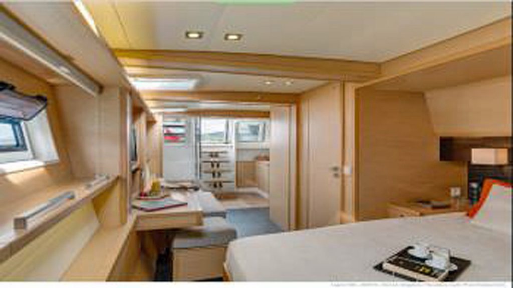 Gourmet yacht charter aboard luxury sailing catamaran Tellstar