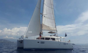 HAWKEYE sailing catamaran charter yacht