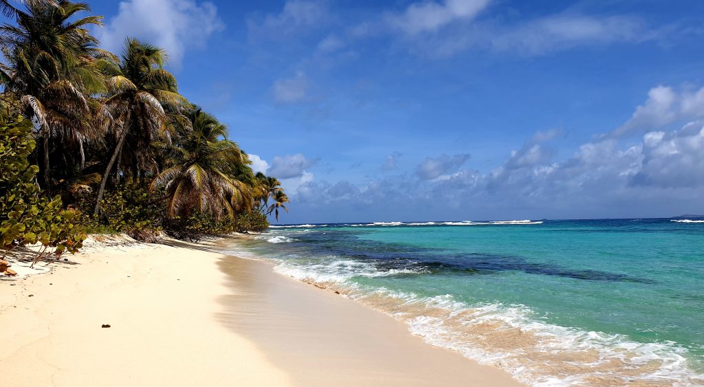 Beach, empty, private, Caribbean