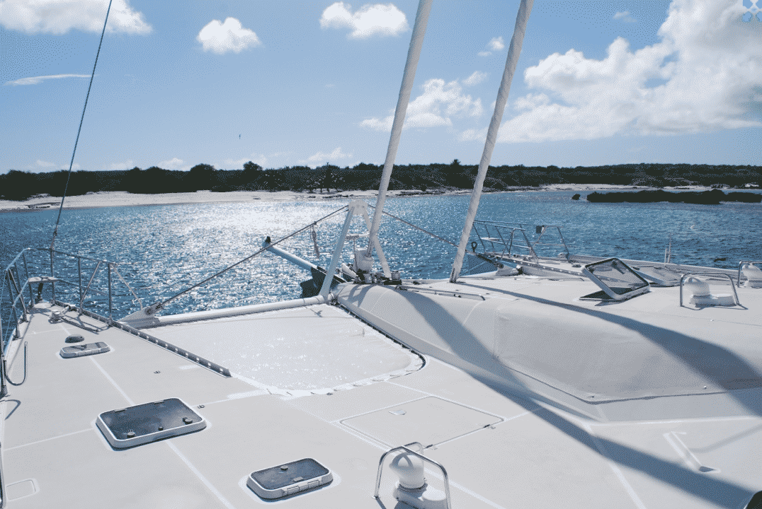 Sagittarius charter yacht huge deck space