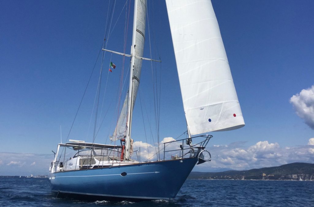 Bellacha charter sailing yacht Croatia, Montenegro, Greece.