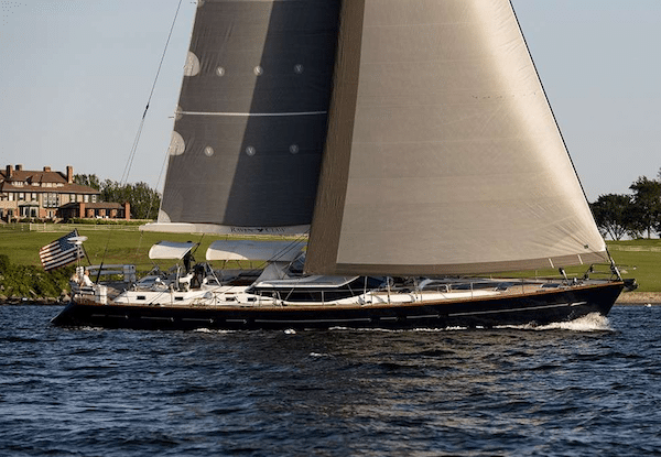 New England luxury charter sailing yacht with fabulous crew.