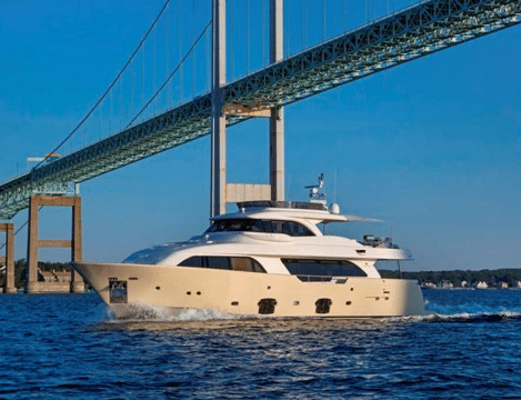 New England motor yacht charters at a reasonable rate.