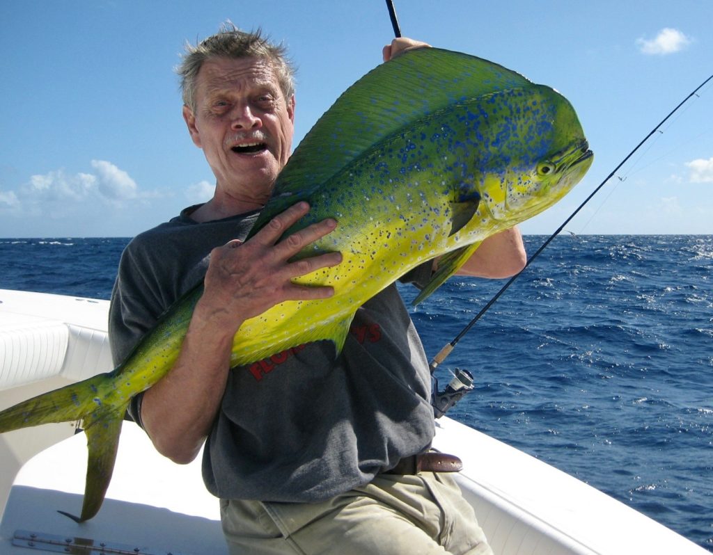 Fishing aboard a motor yacht in Islamorada, Florida Keys