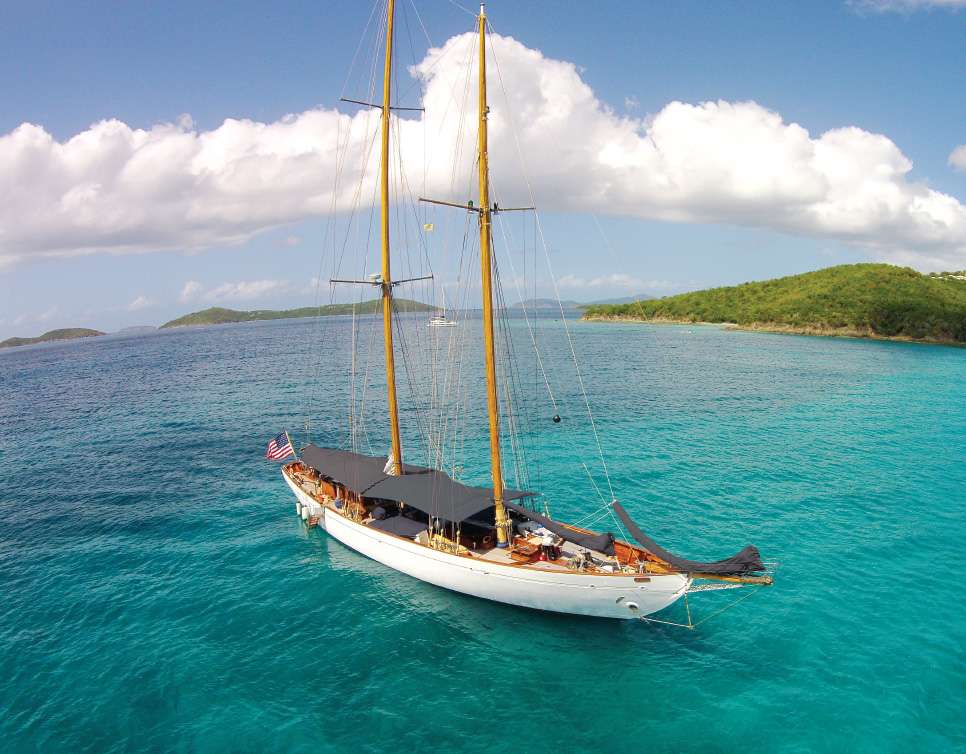 sailing in the caribbean