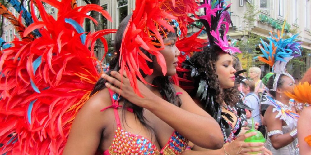 Caribbean summer festivals, color your yacht charter