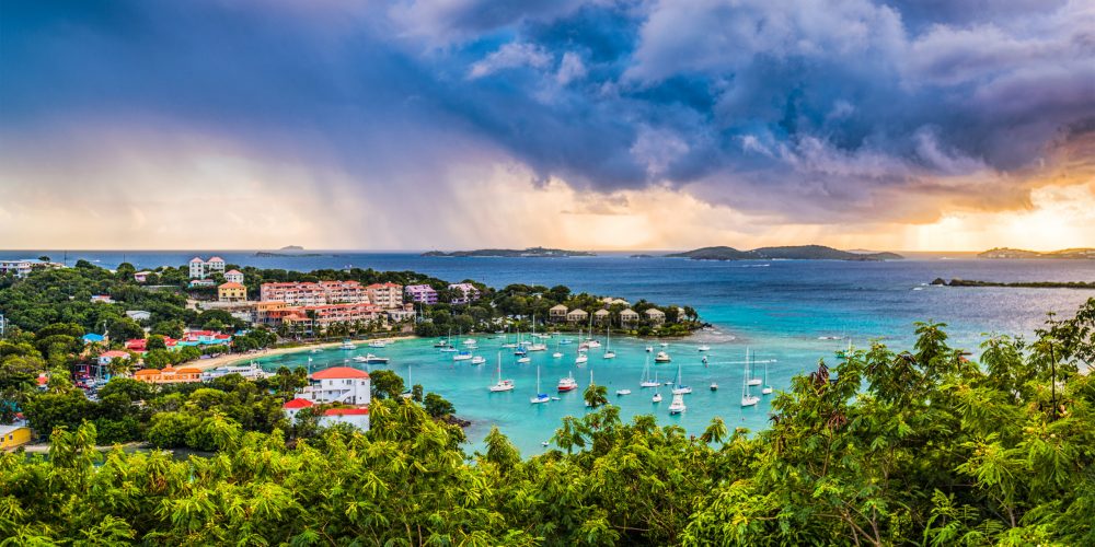 Cruz Bay, St. John, United States Virgin Islands.