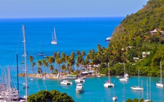 St. Lucia, Caribbean Island yacht charter of romance and adventure